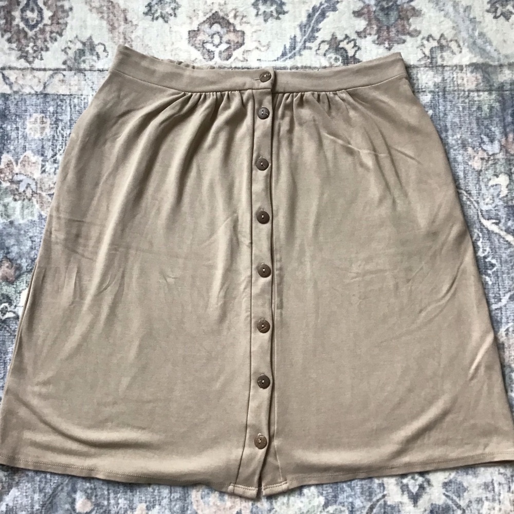 Simlu Tan Skirt Size 1X